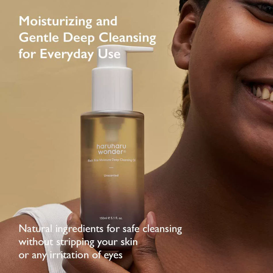 haruharu wonder Black Rice Moisture Deep Cleansing Oil - Image 2