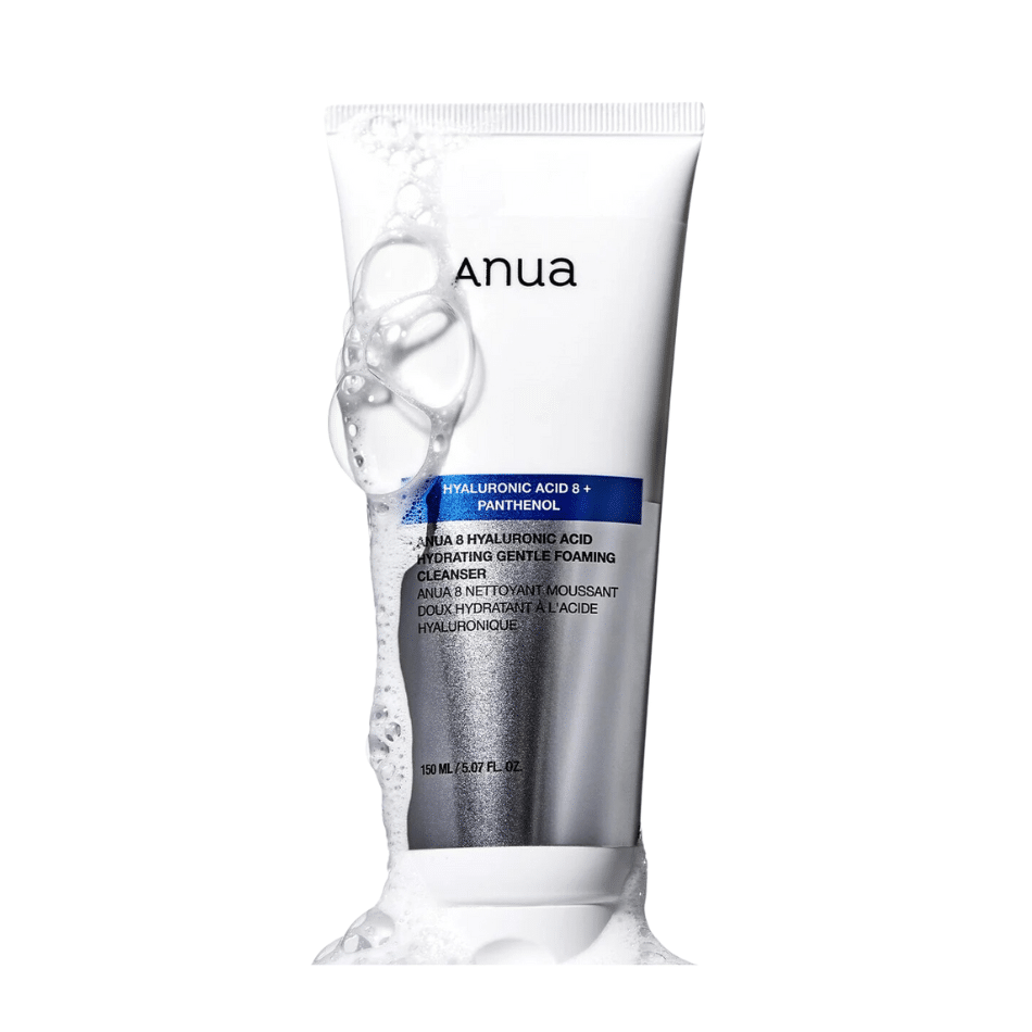 Anua 8 Hyaluronic Acid Hydrating Gentle Foaming Cleanser